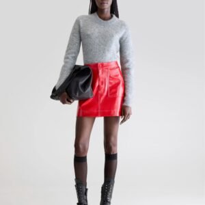 Alternative view of Hayna mini skirt (252 / W / SANGUINE)