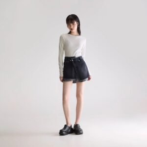 Prissy mini skirt (252 / W / USED BLACK)