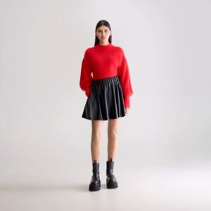 Hezza mini skirt (252 / W / BLACK)